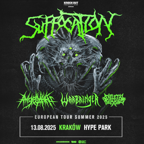 Concert of SUFFOCATION in Kraków