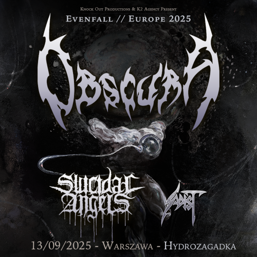 Concert of OBSCURA in Warszawa