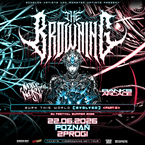 Concert of THE BROWNING in Poznań