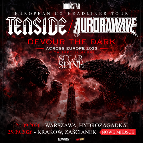 Concert of TENSIDE + AURORAWAVE  in Krak&oacute;w
