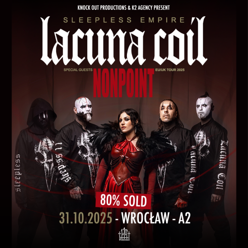 Concert of LACUNA COIL in Wrocław