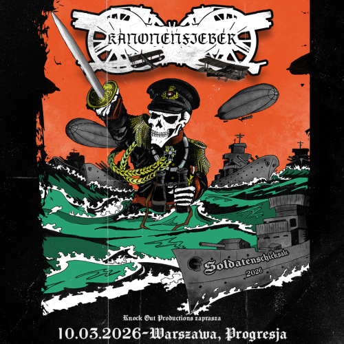Concert of KANONENFIEBER in Warszawa