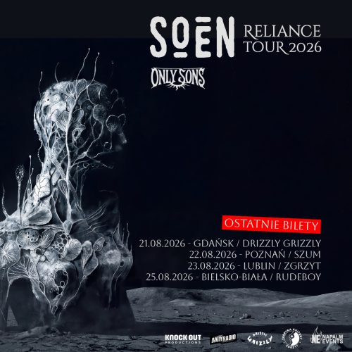 Concert of SOEN in Poznań