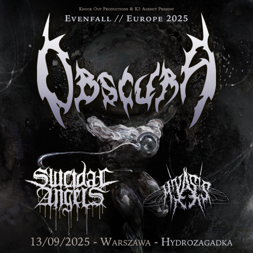 Concert of OBSCURA in Warszawa