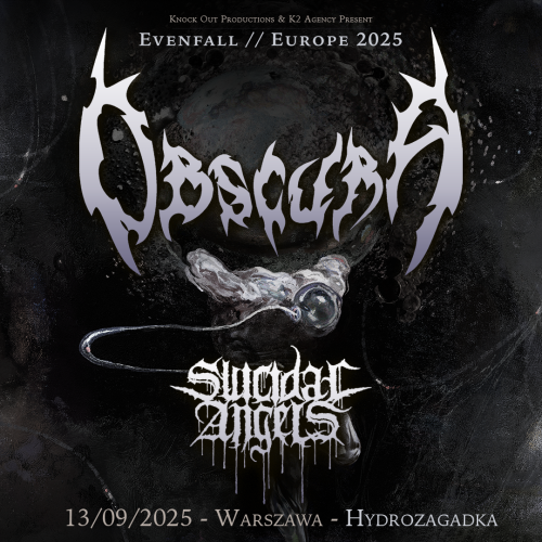 Concert of OBSCURA in Warszawa