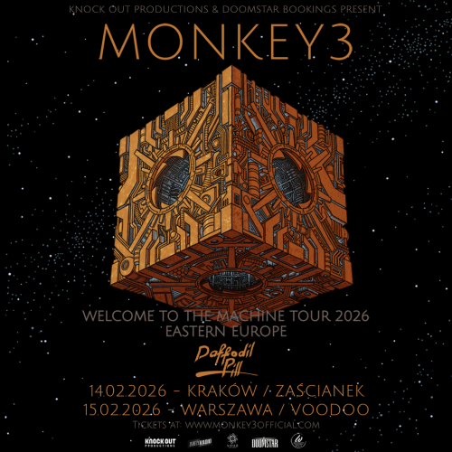Concert of MONKEY3 in Warszawa