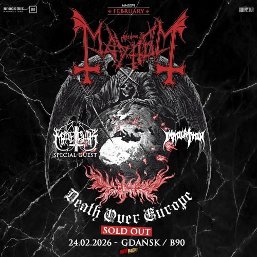 Concert of MAYHEM in Gdańsk